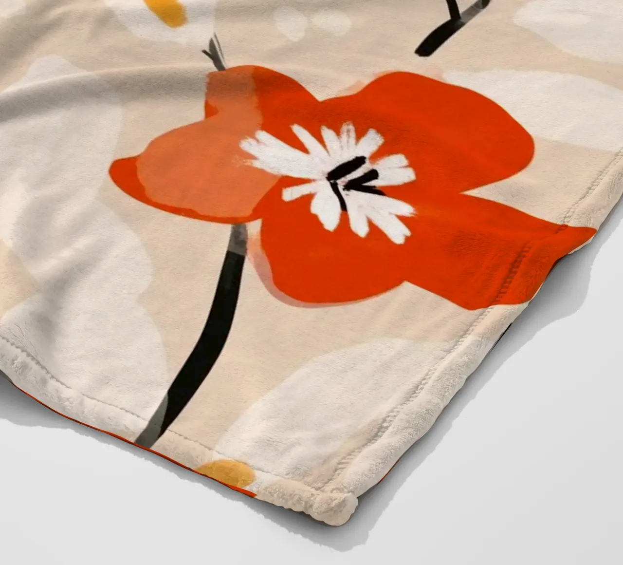 Twins (Red text) coperta in pile da treechild