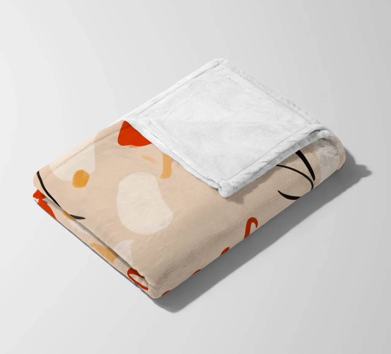 Twins (Red text) coperta in pile da treechild
