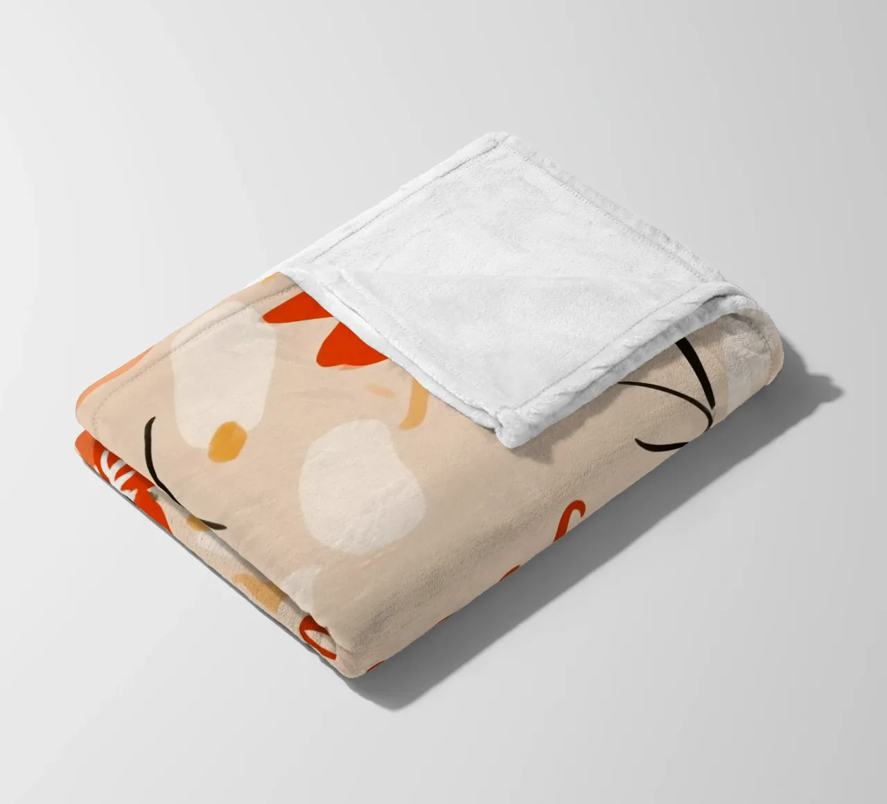 Twins (Red text) coperta in pile da treechild
