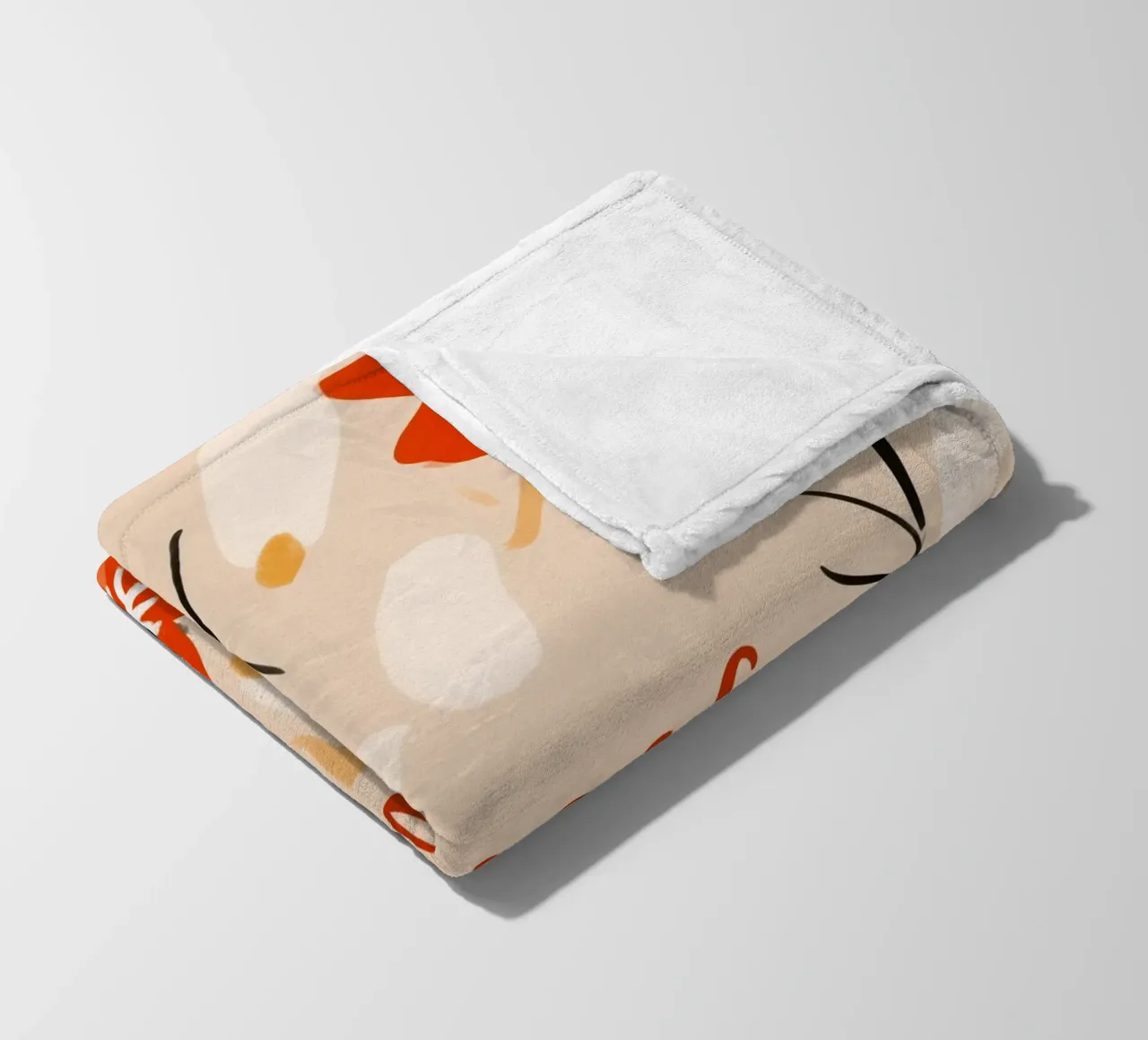 Twins (Red text) coperta in pile da treechild
