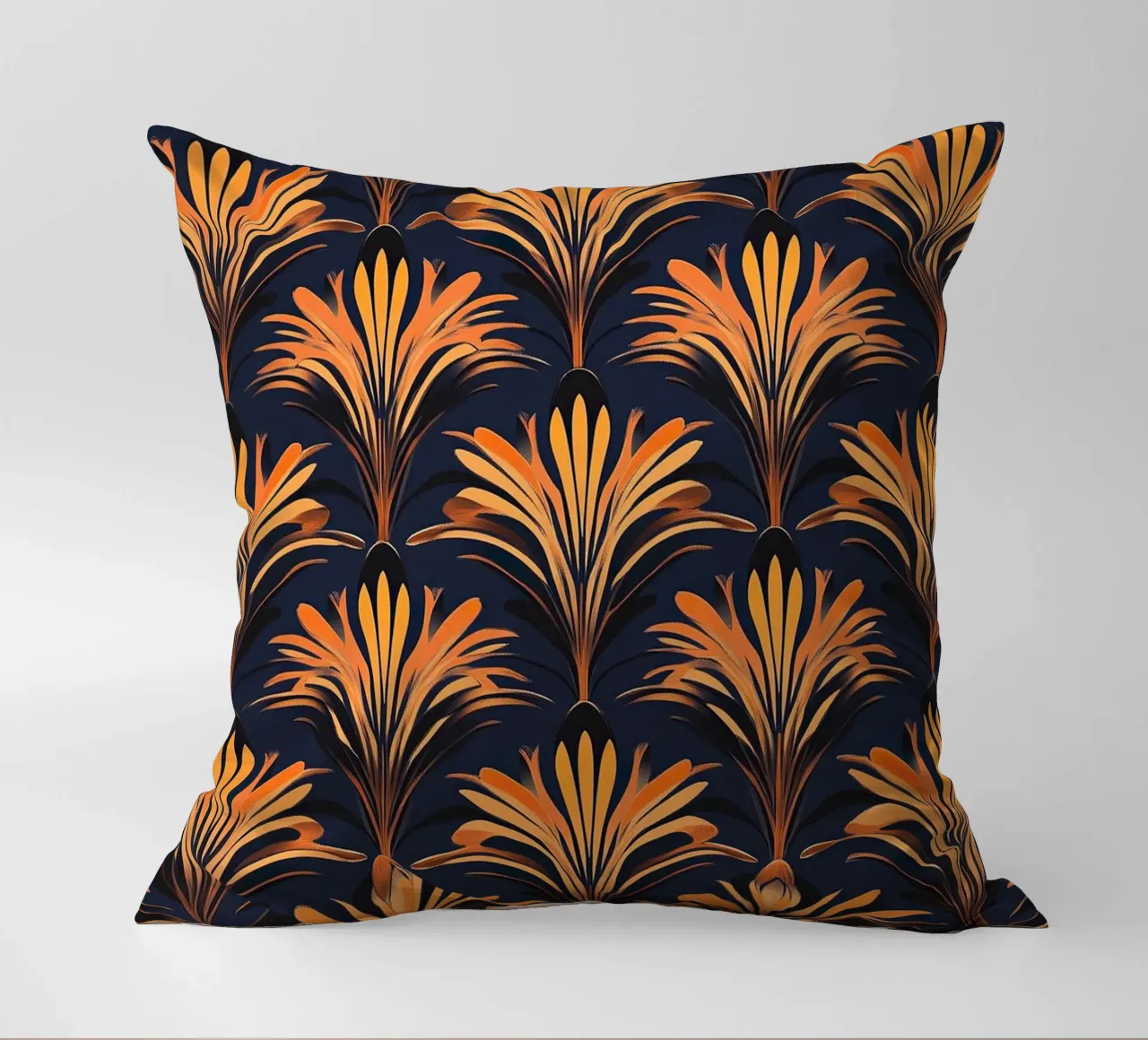 Art Deco "Shimmering Deco Dreams" cuscino da Nikis Art Studio