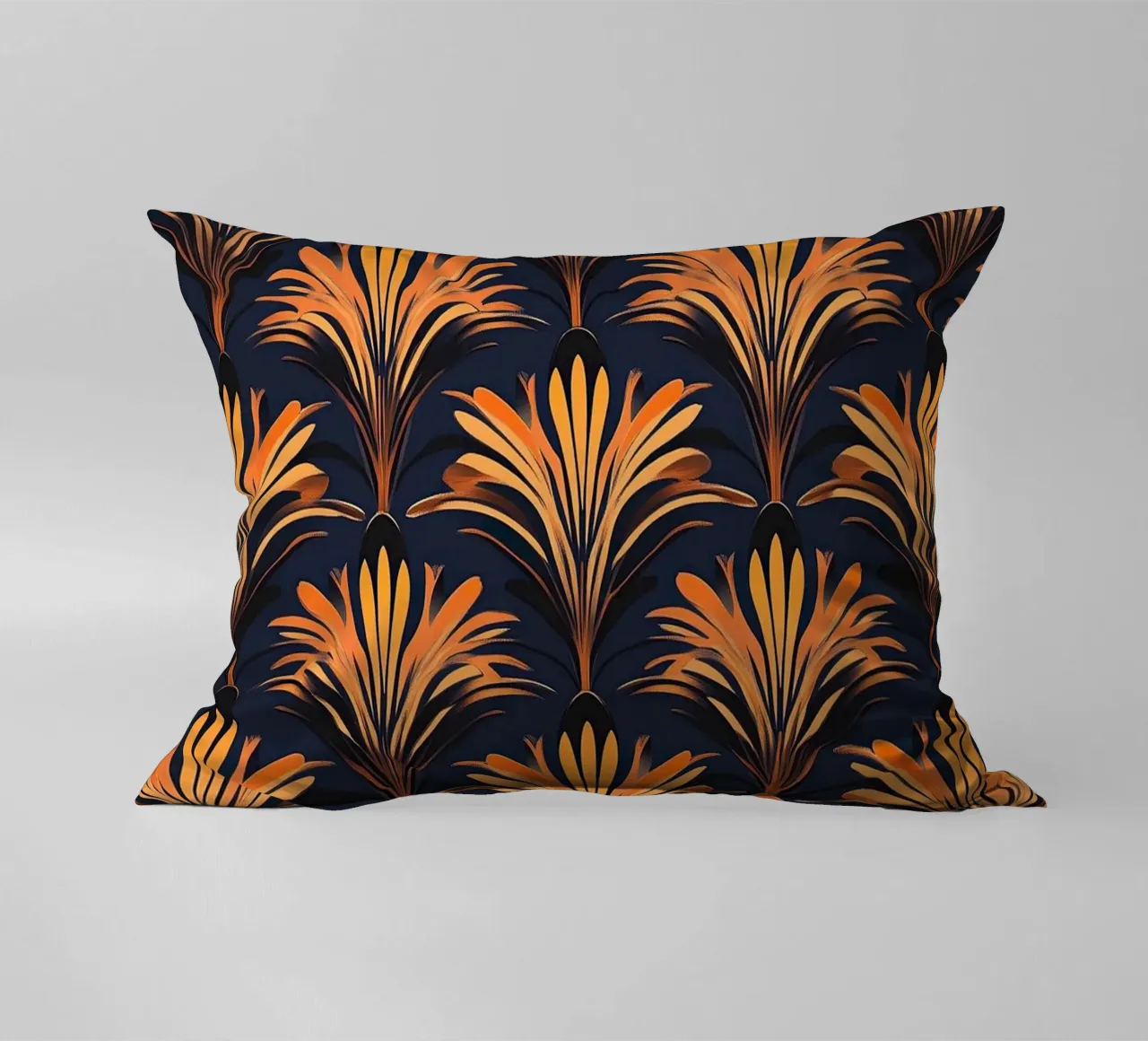 Art Deco "Shimmering Deco Dreams" cuscino da Nikis Art Studio