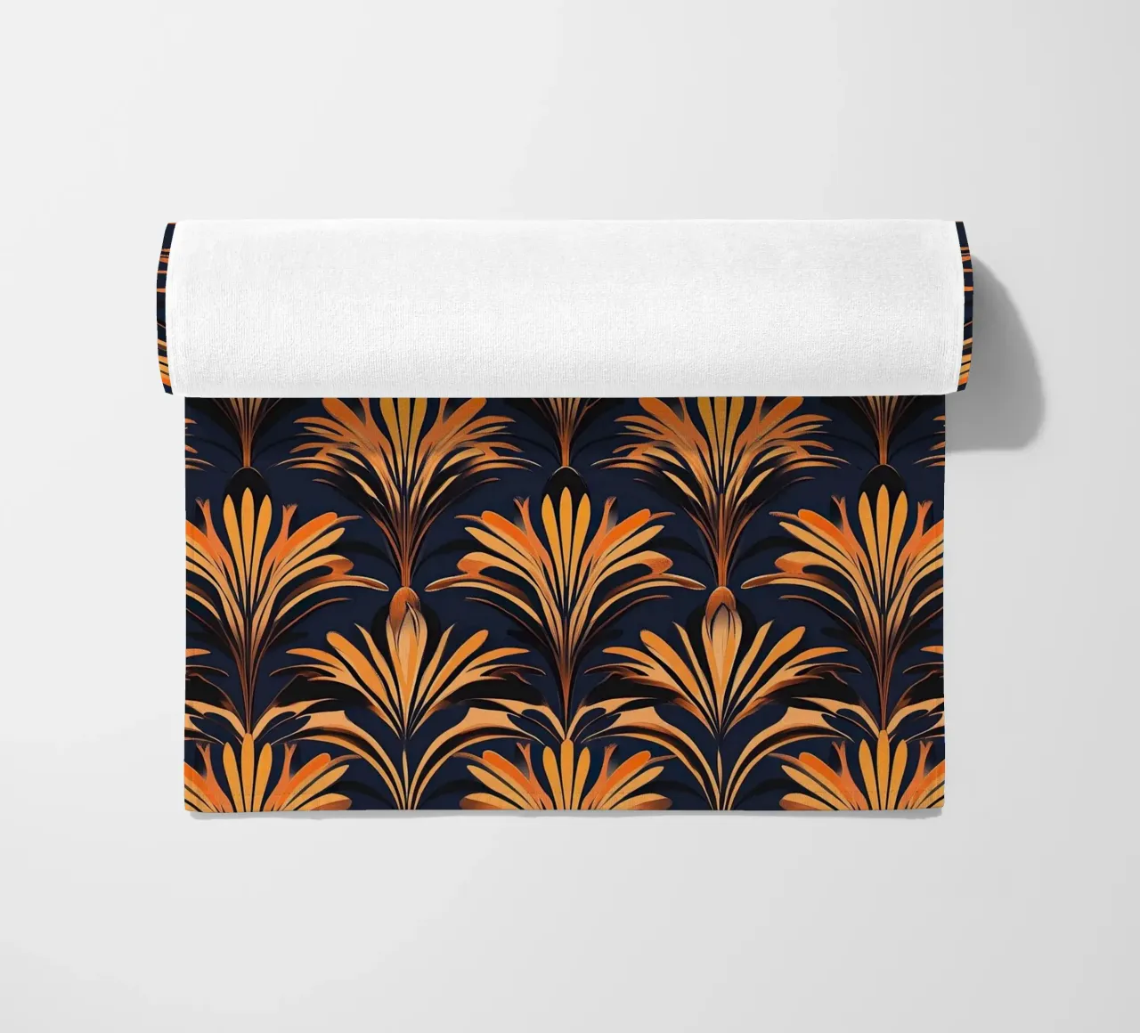 Art Deco "Shimmering Deco Dreams" telo mare da Nikis Art Studio