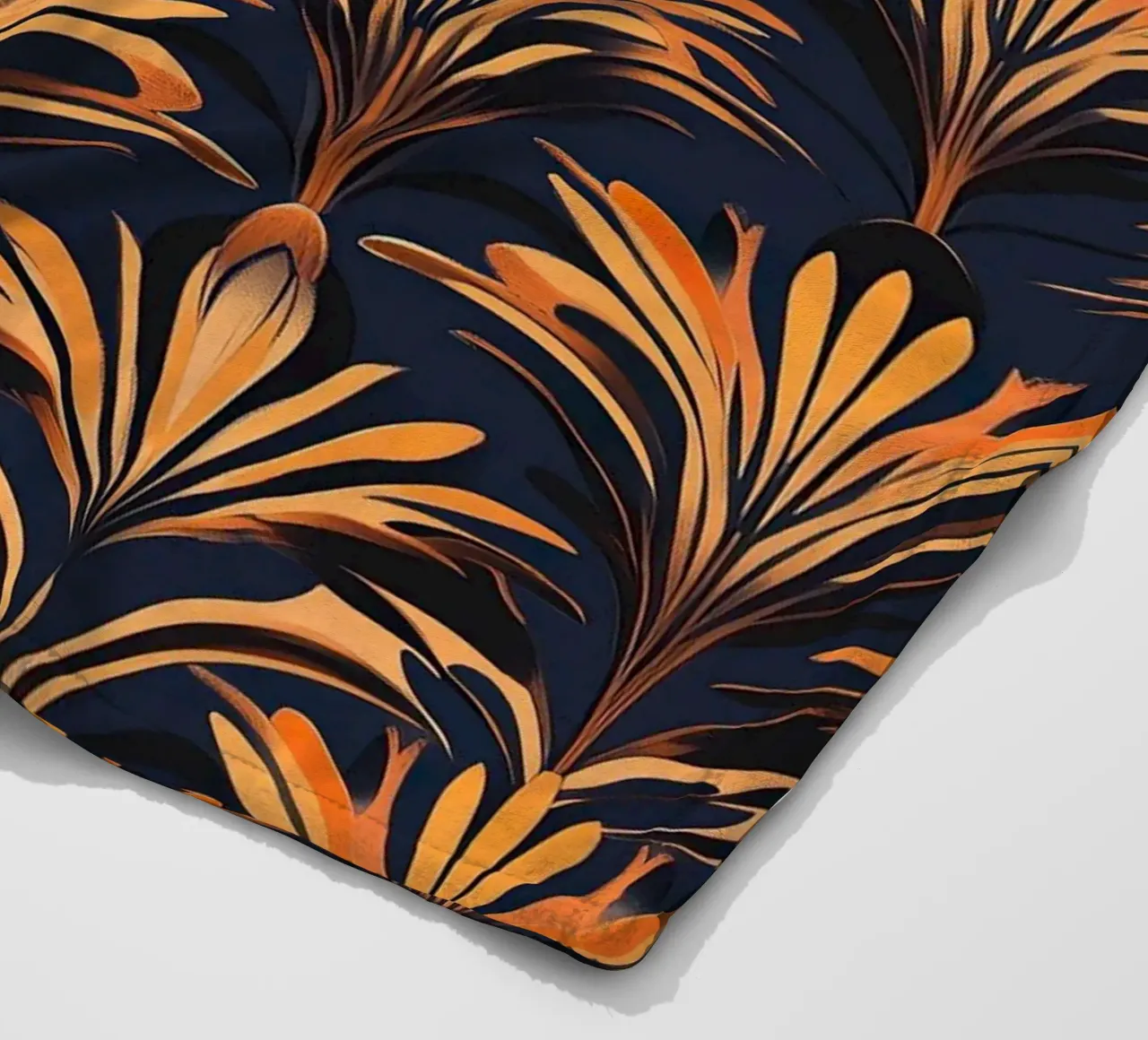 Art Deco "Shimmering Deco Dreams" coperta in pile da Nikis Art Studio