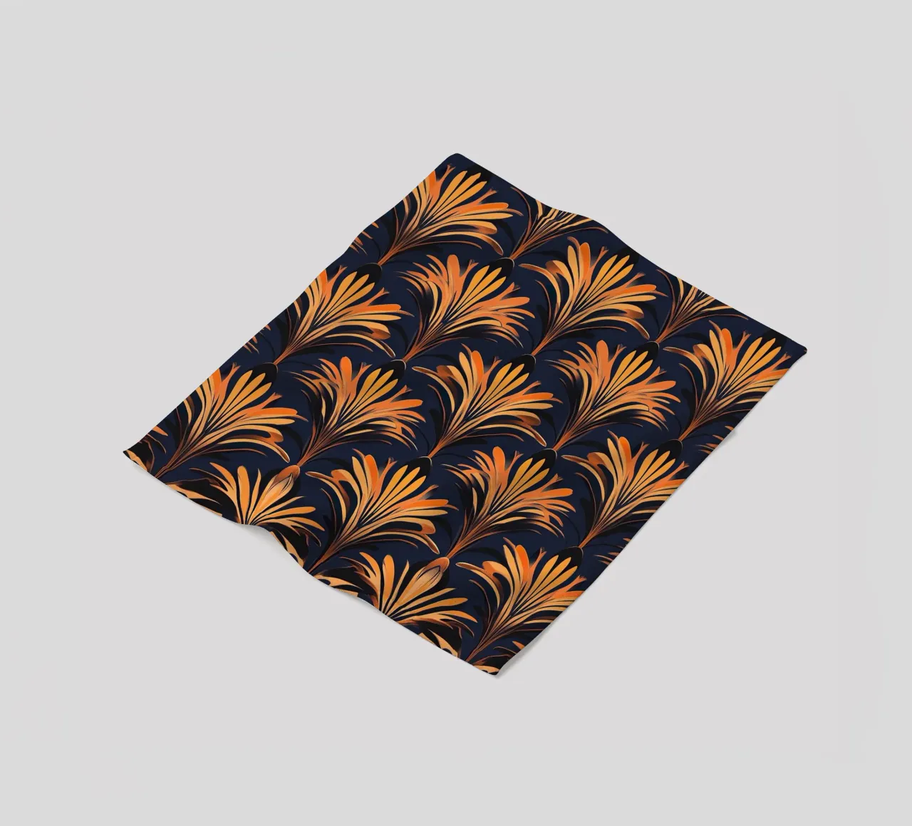 Art Deco "Shimmering Deco Dreams" coperta in pile da Nikis Art Studio