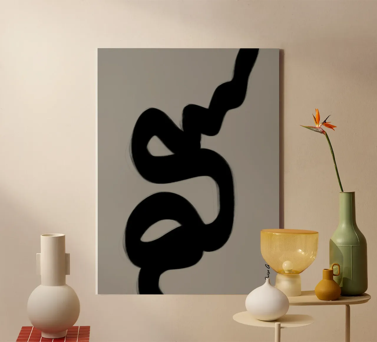 Dynamic Balance canvas by Mike Leymi