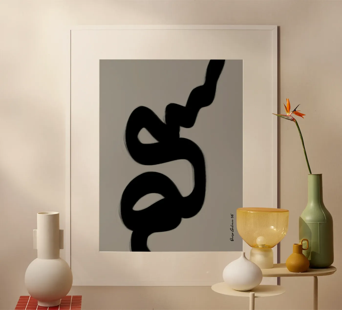 Dynamic Balance Poster von Mike Leymi