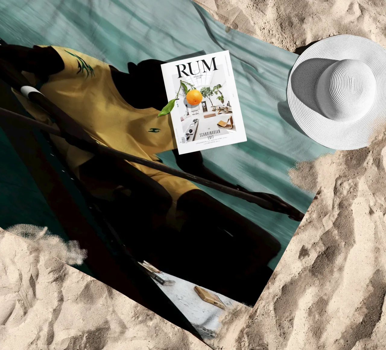 Afro Vision telo mare da Mathudace Créas