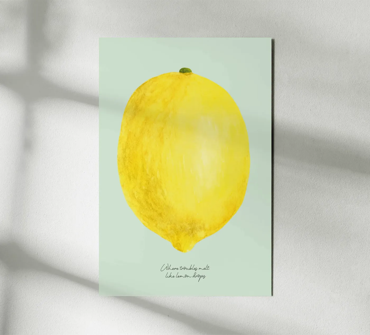 Lemondrops alluminio dibond da Ohkimiko