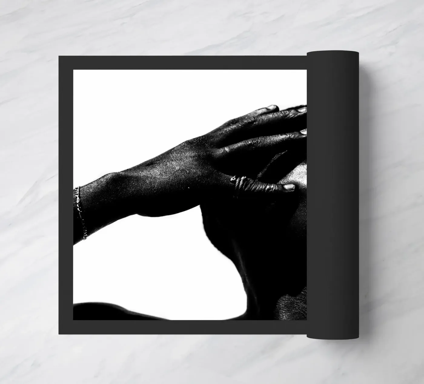 Afro Bloom doormat by Mathudace Créas