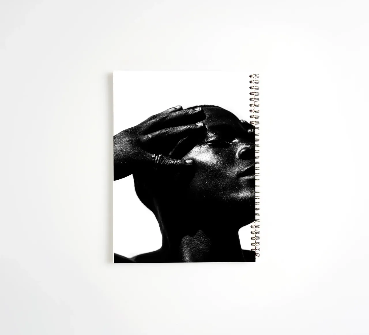 Afro Bloom spiral notebook by Mathudace Créas
