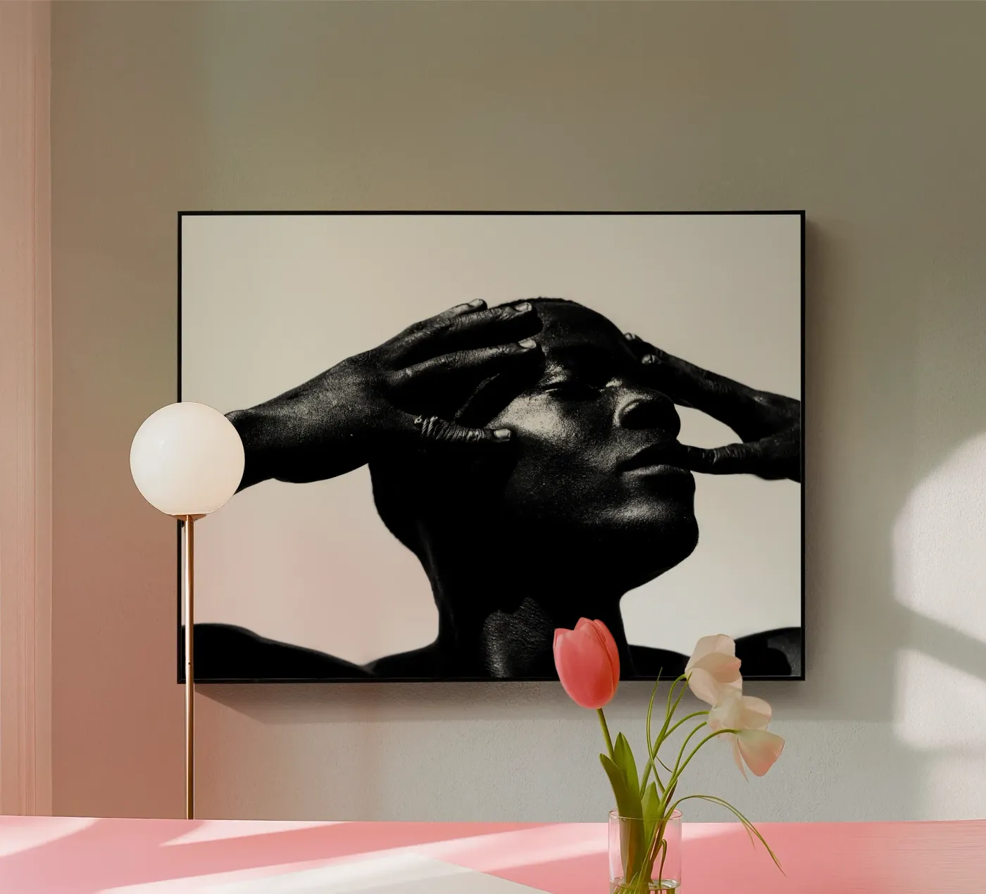 Afro Bloom plexiglass da Mathudace Créas