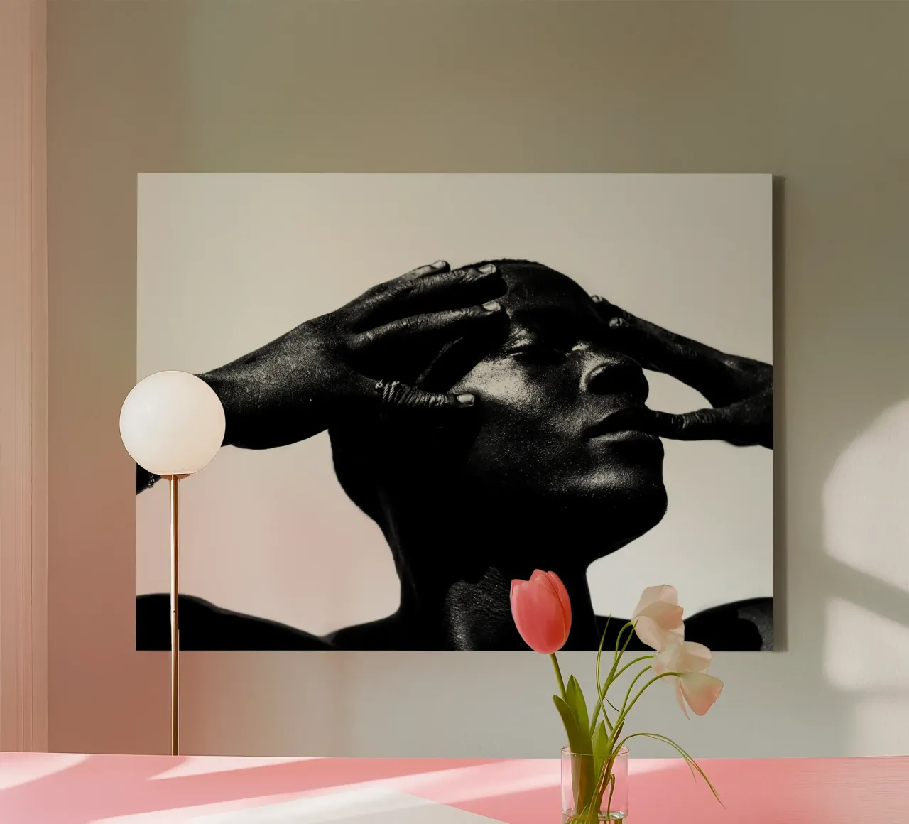 Afro Bloom tela da Mathudace Créas