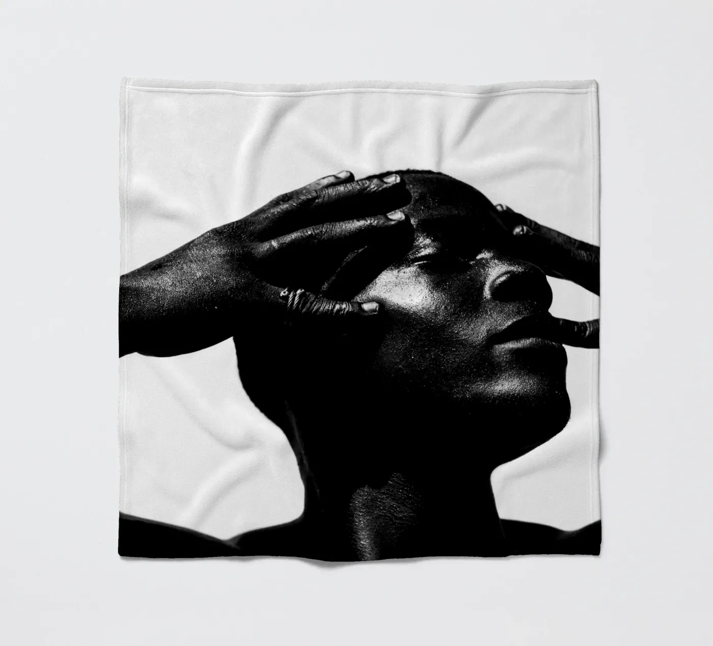 Afro Bloom fleecedeken van Mathudace Créas