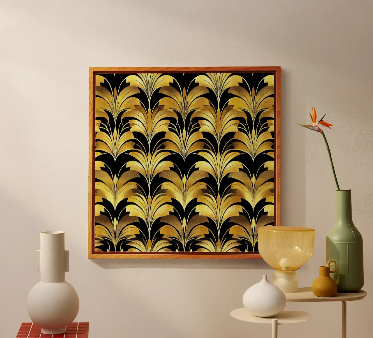 Art déco plexiglass da Nikis Art Studio