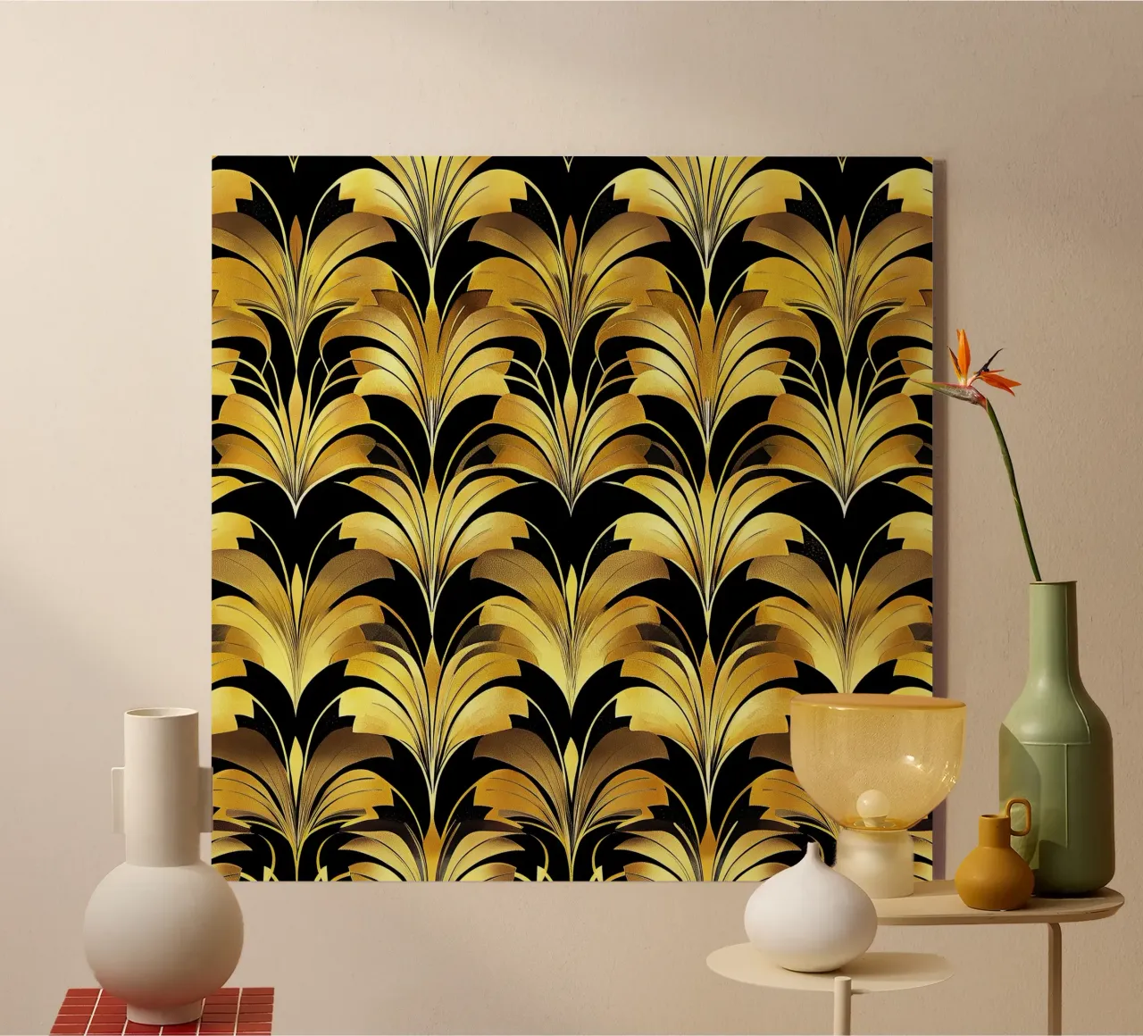 Art déco plexiglass da Nikis Art Studio