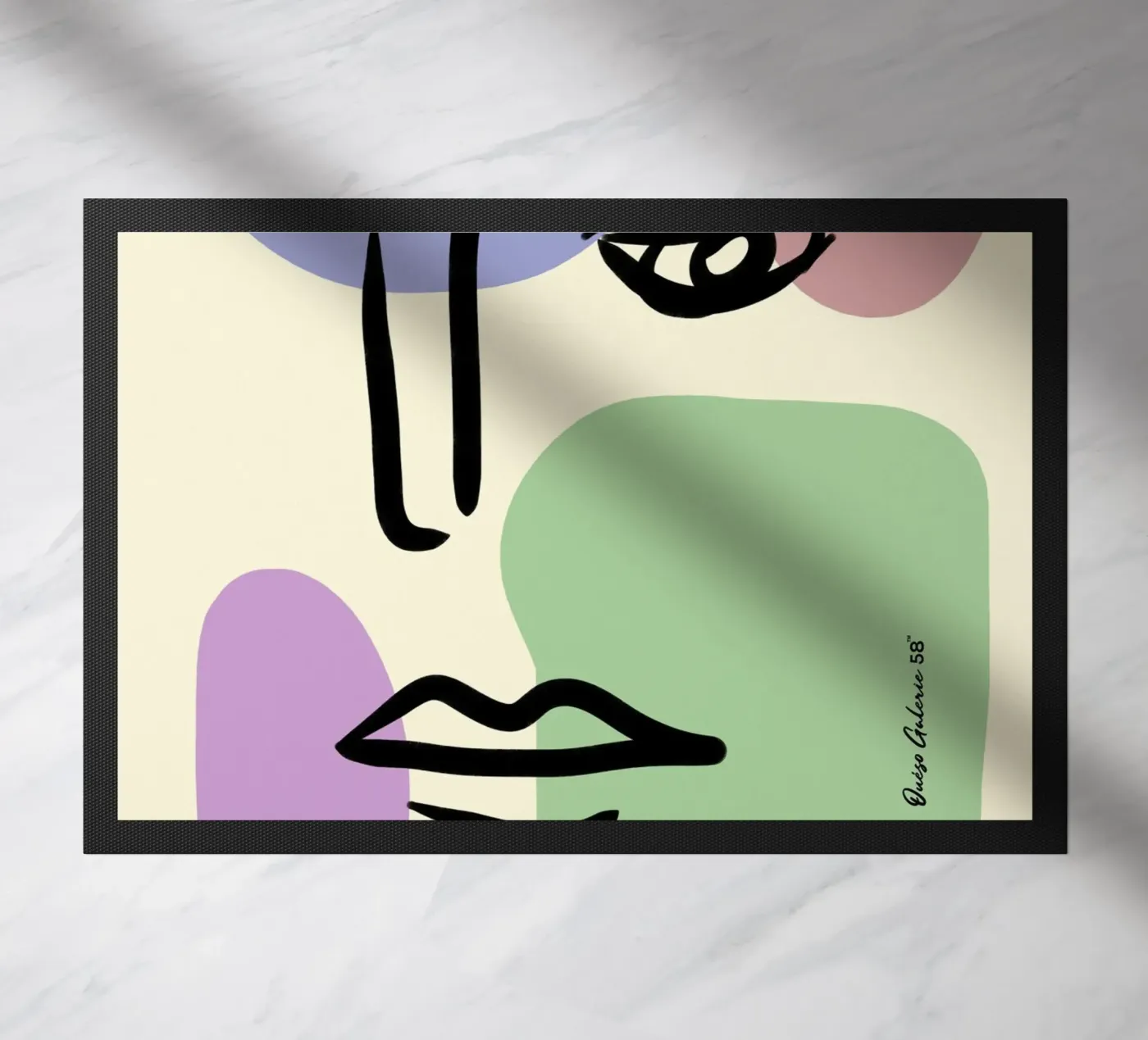 Floating Worlds Fußmatte von Mike Leymi