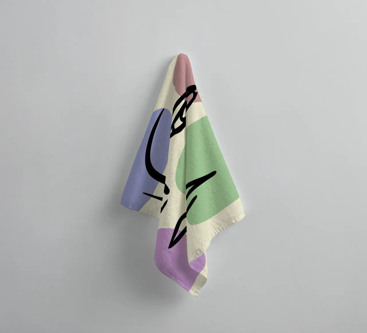 Floating Worlds asciugamano da bagno da Mike Leymi