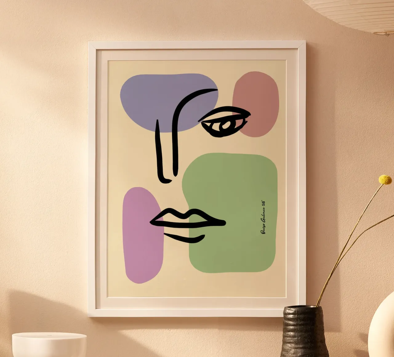 Floating Worlds poster van Mike Leymi