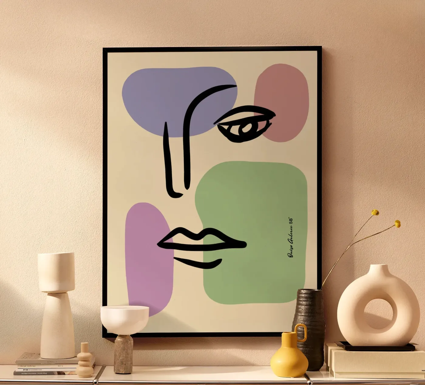 Floating Worlds poster by Mike Leymi