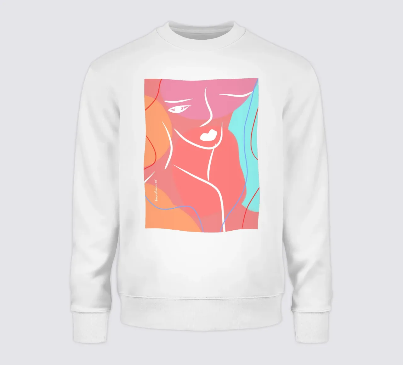 Vivid Layers felpa da Mike Leymi