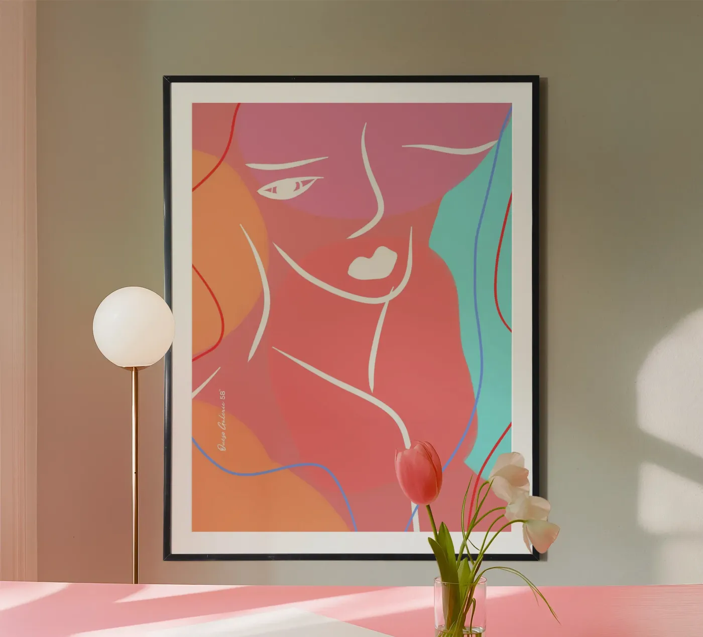 Vivid Layers poster da Mike Leymi