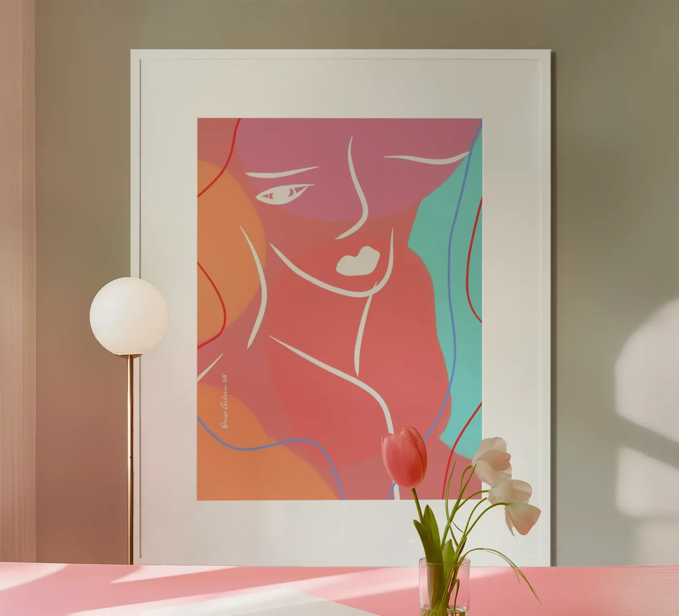 Vivid Layers poster da Mike Leymi