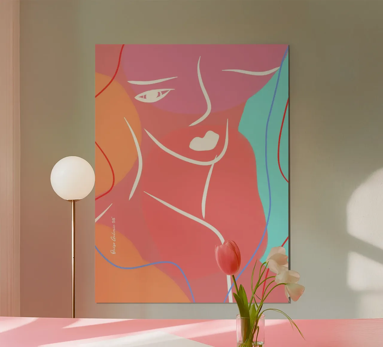 Vivid Layers poster da Mike Leymi