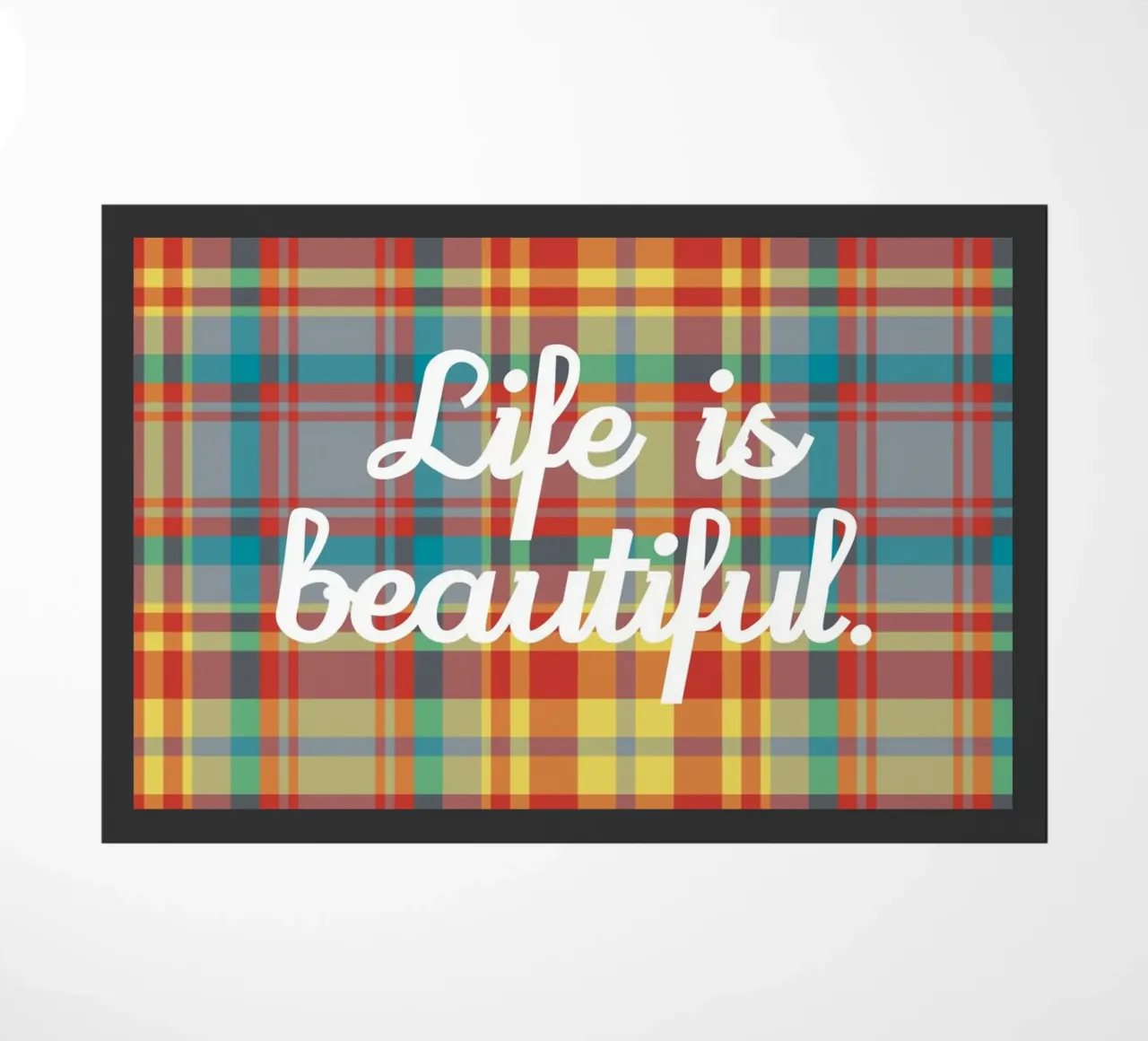 Life is beautiful zerbino da Mathudace Créas