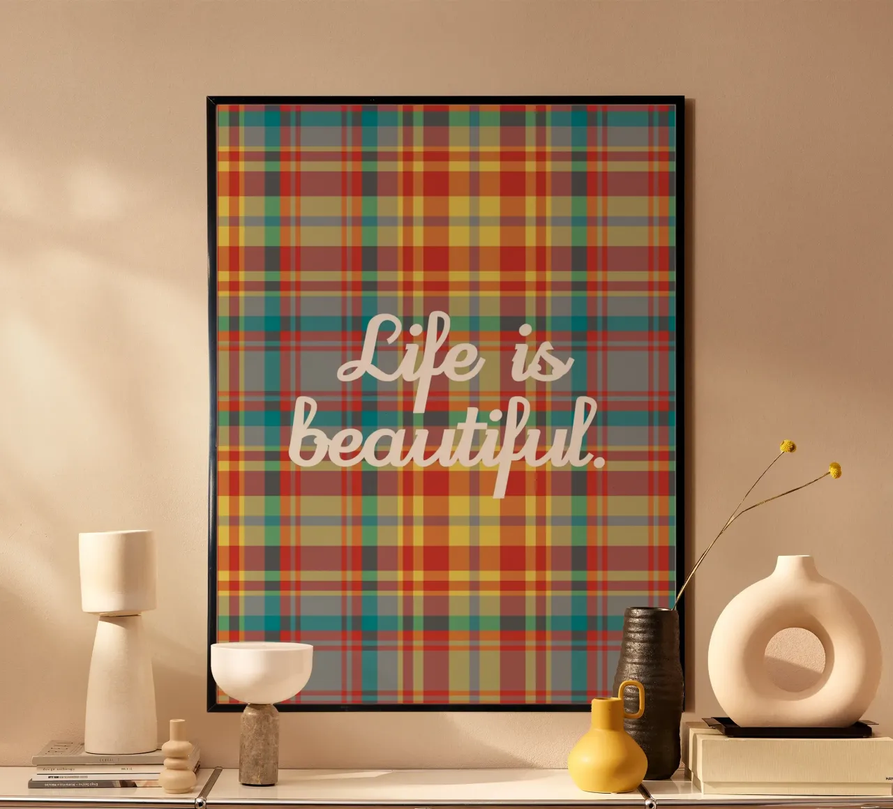 Life is beautiful carta hahnemühle da Mathudace Créas