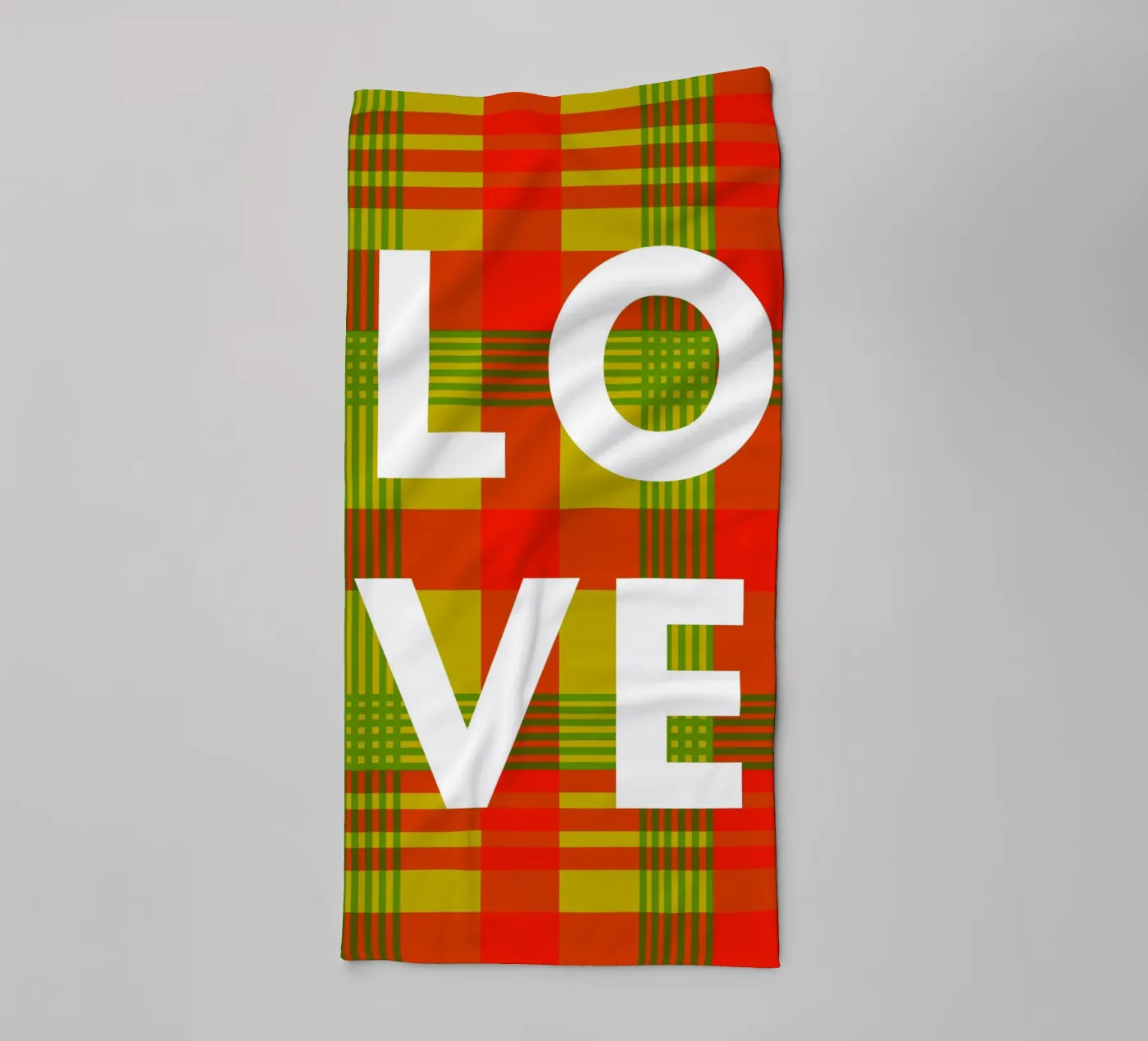 Love towel by Mathudace Créas