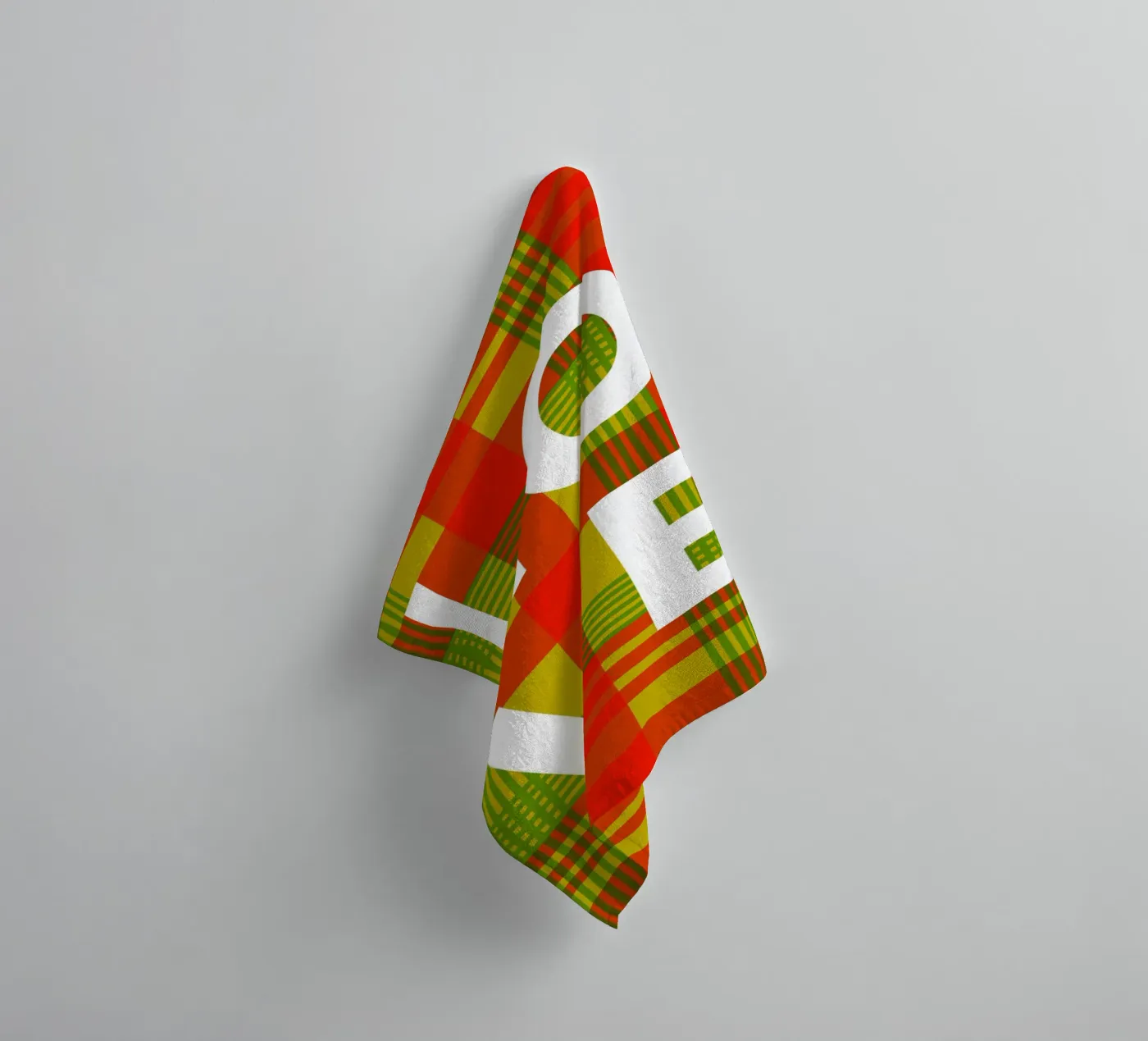 Love towel by Mathudace Créas