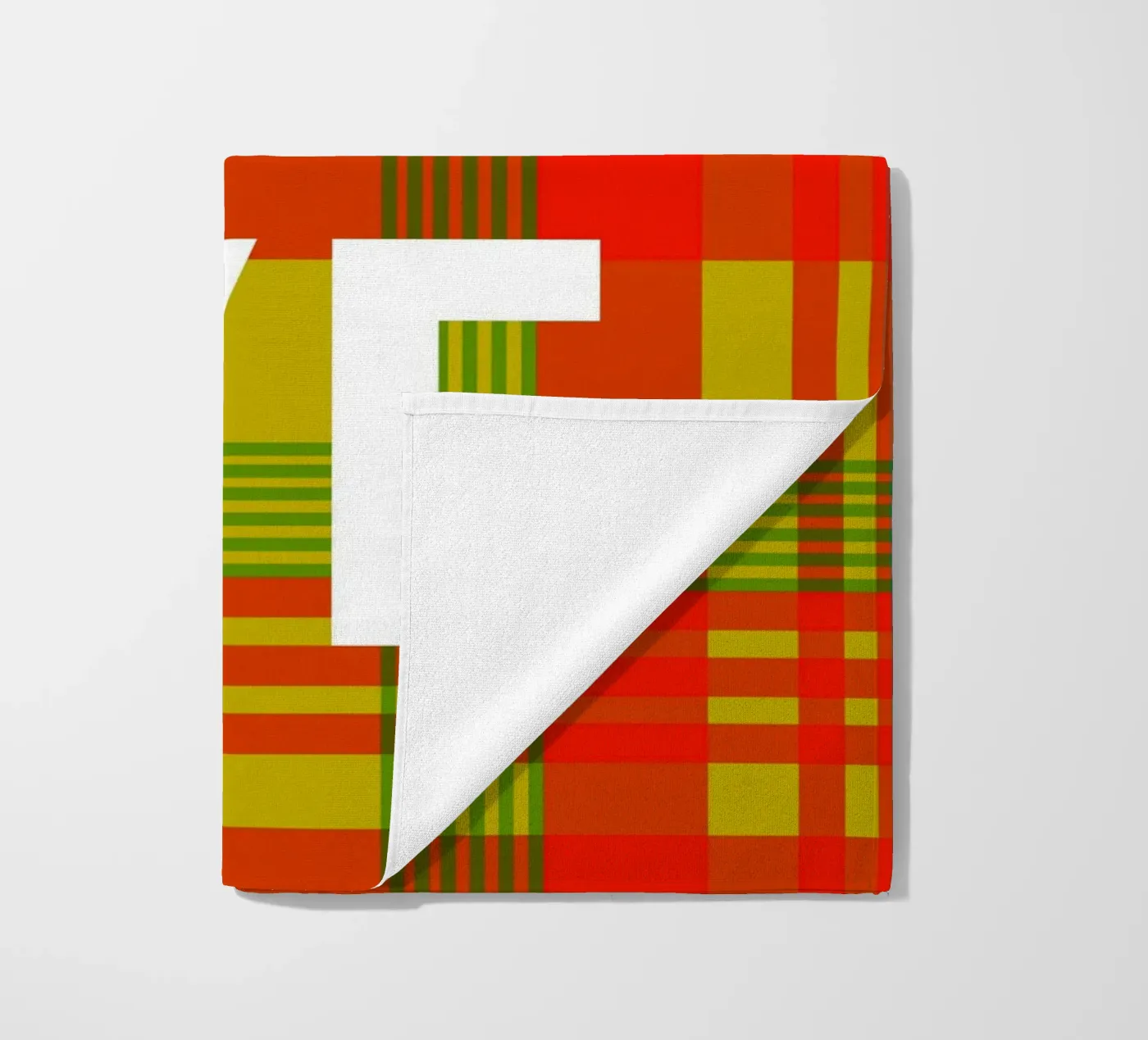 Love beach towel by Mathudace Créas