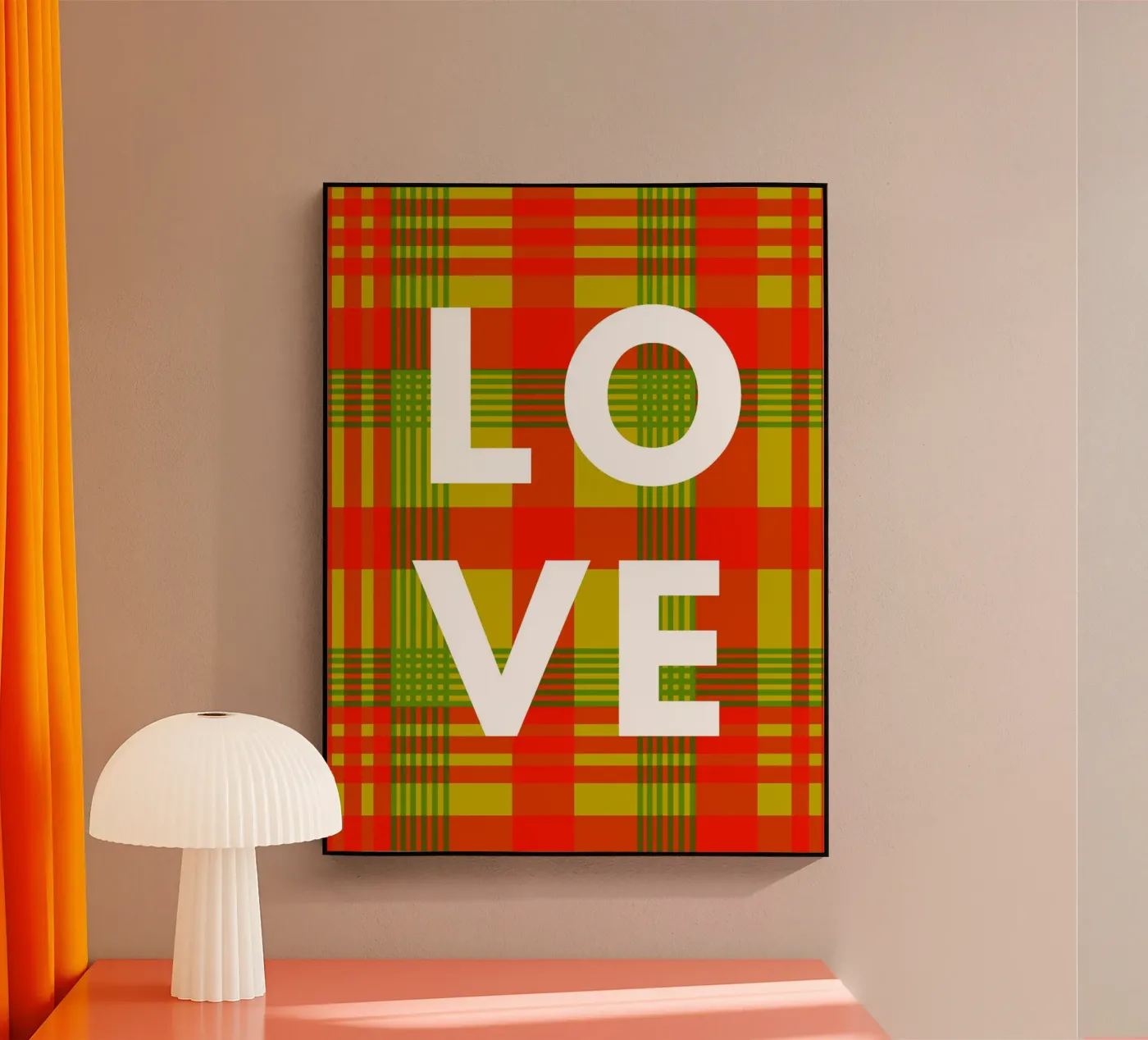 Love Acryl-Glas von Mathudace Créas