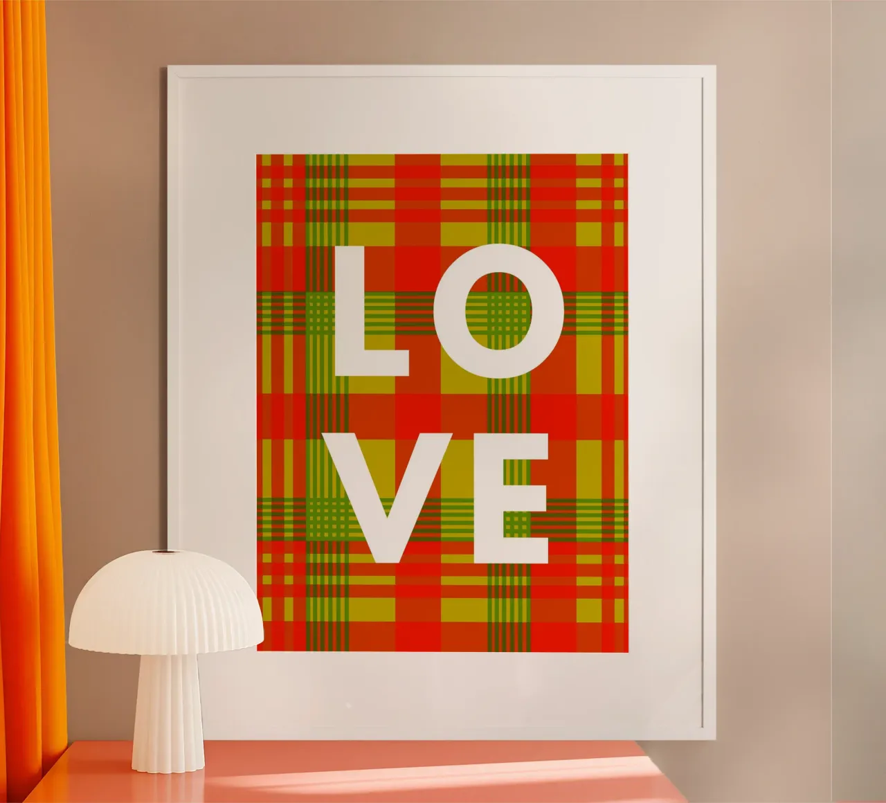 Love poster van Mathudace Créas