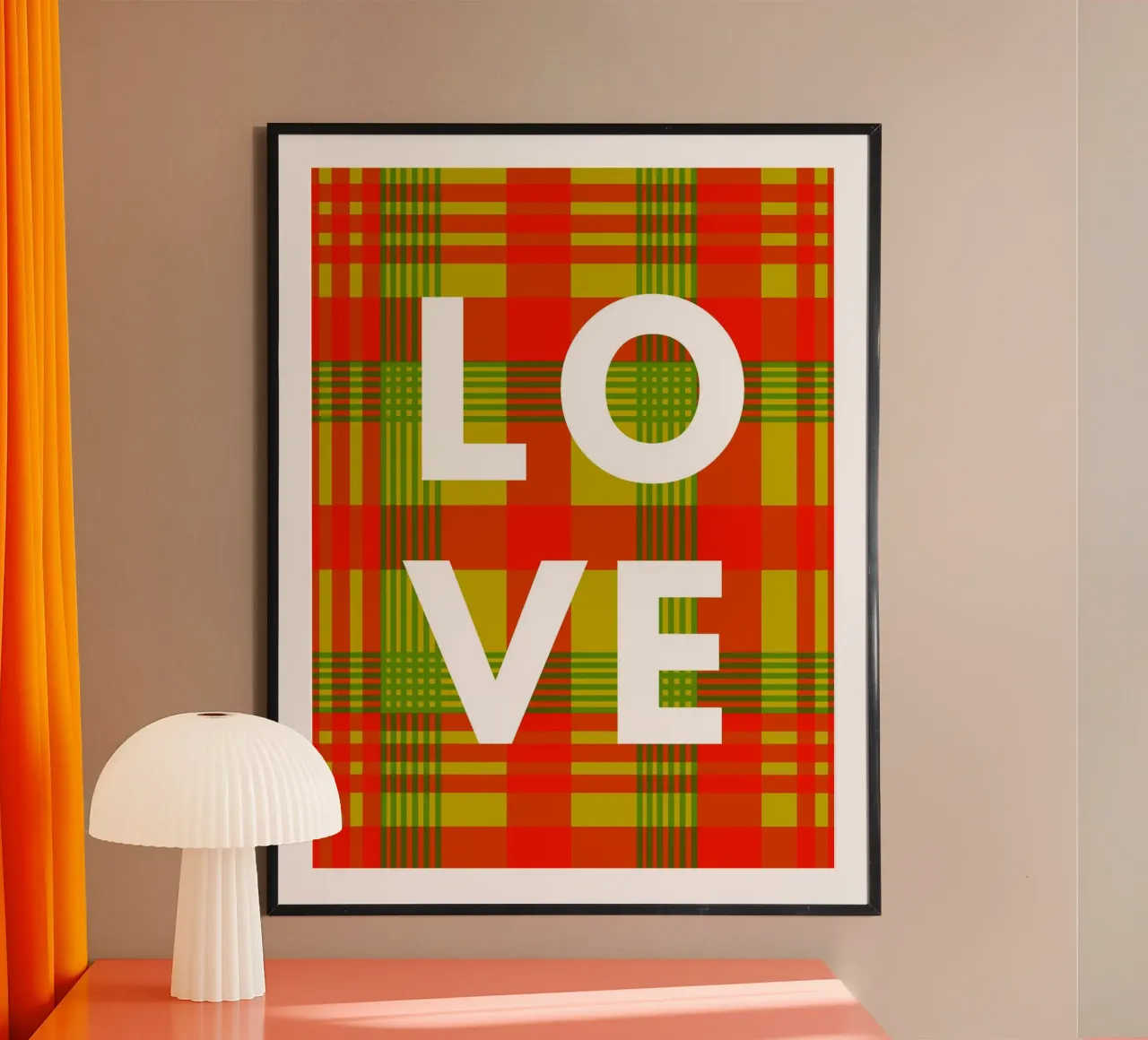 Love poster van Mathudace Créas