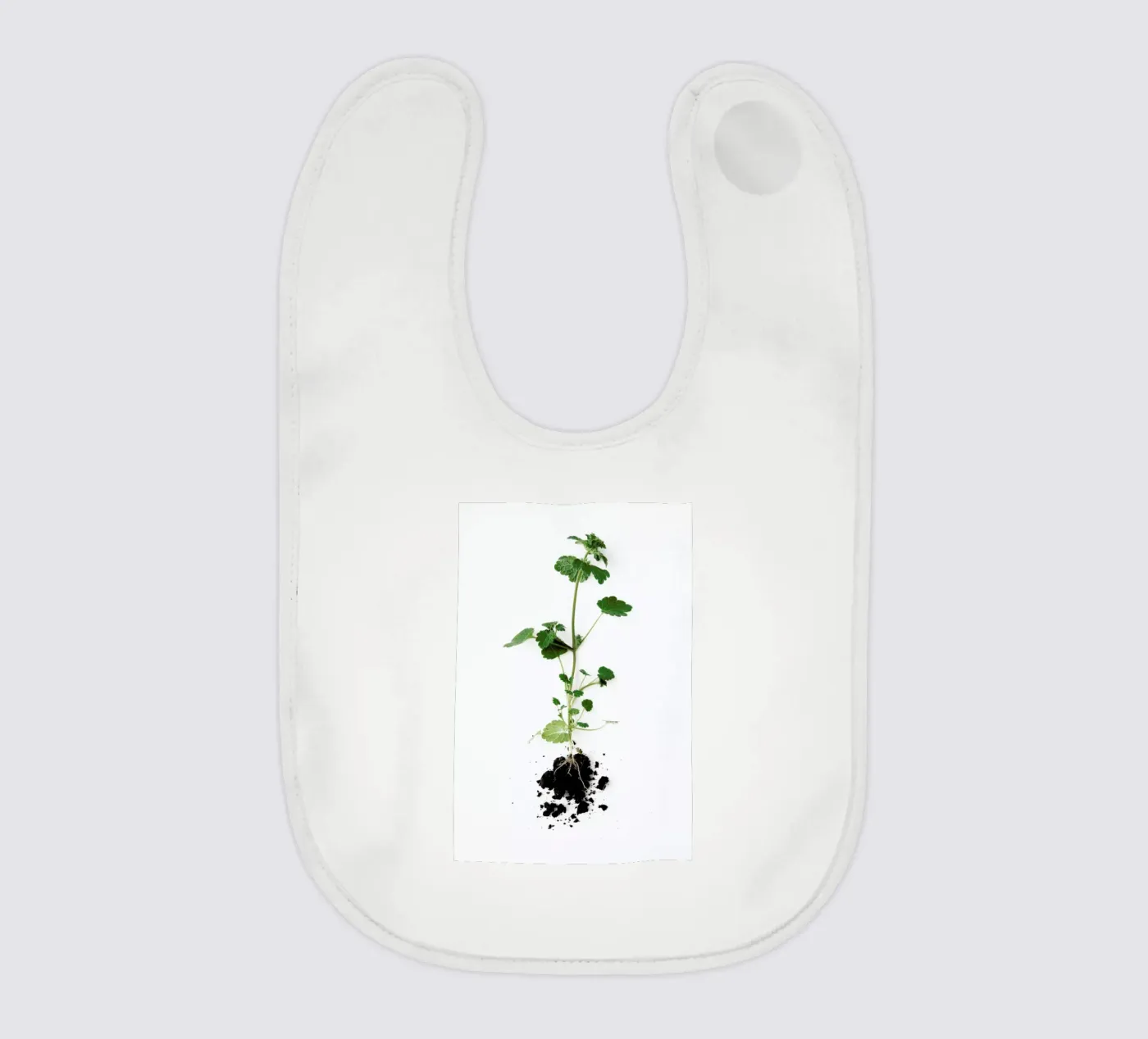 Root baby bib by Miles of Light