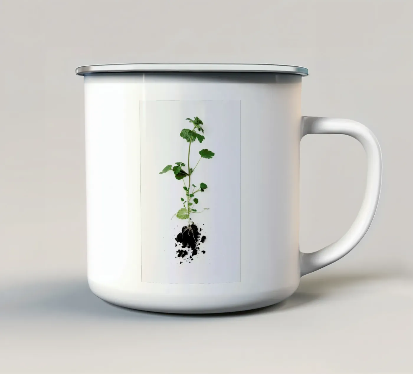 Root enamel mug by Miles of Light