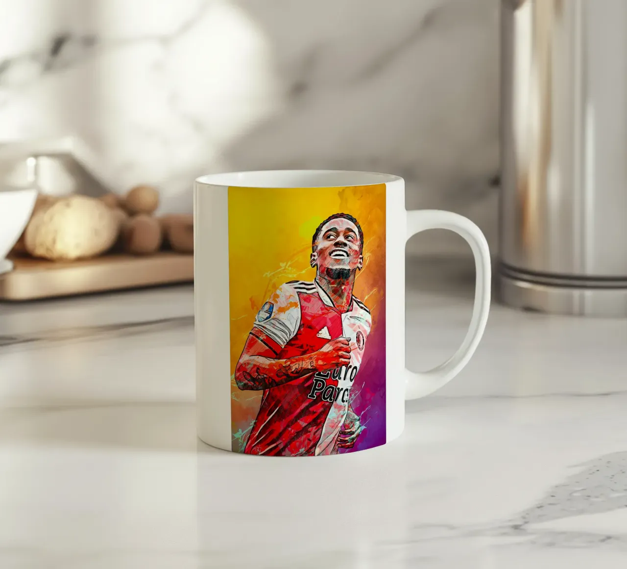 Reiss Nelson tazza in ceramica da tenten