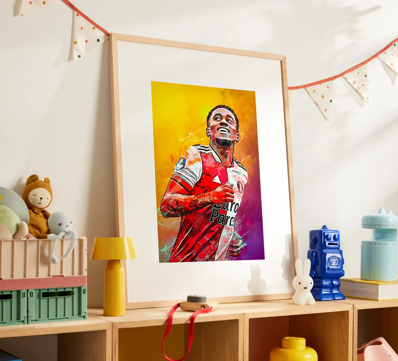 Reiss Nelson poster con telaio in plastica da tenten