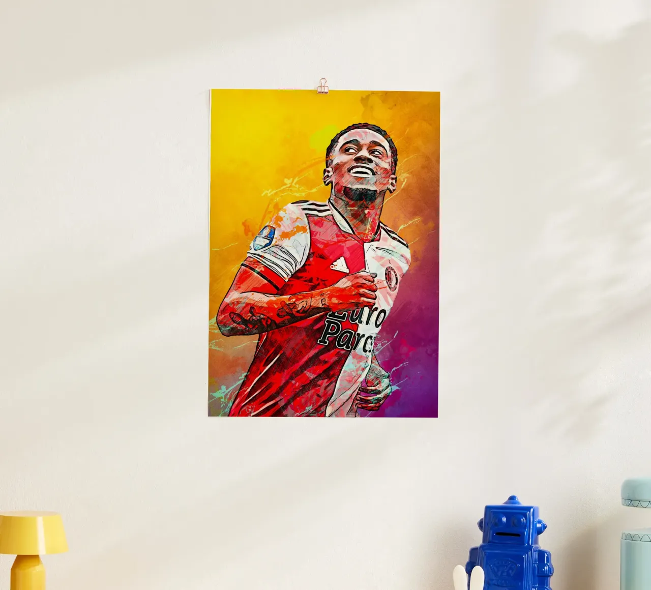 Reiss Nelson poster con telaio in plastica da tenten