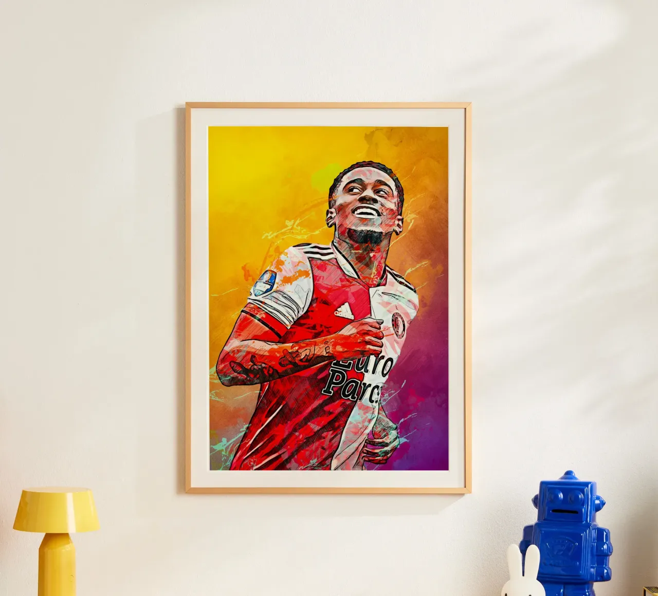 Reiss Nelson poster con telaio in plastica da tenten