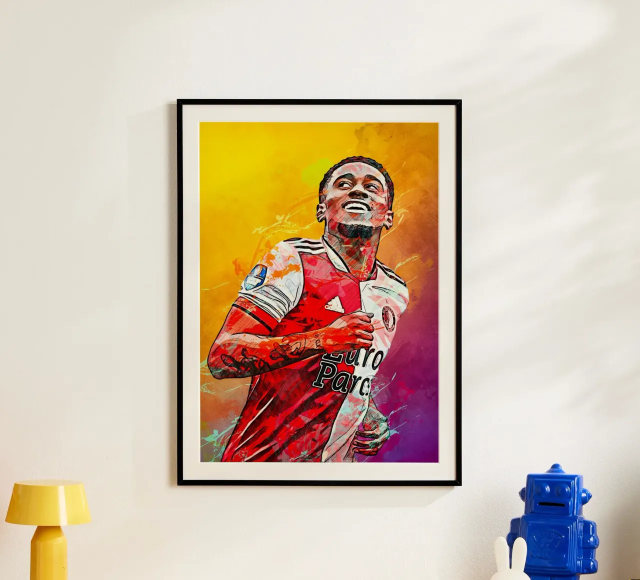 Reiss Nelson poster con telaio in plastica da tenten