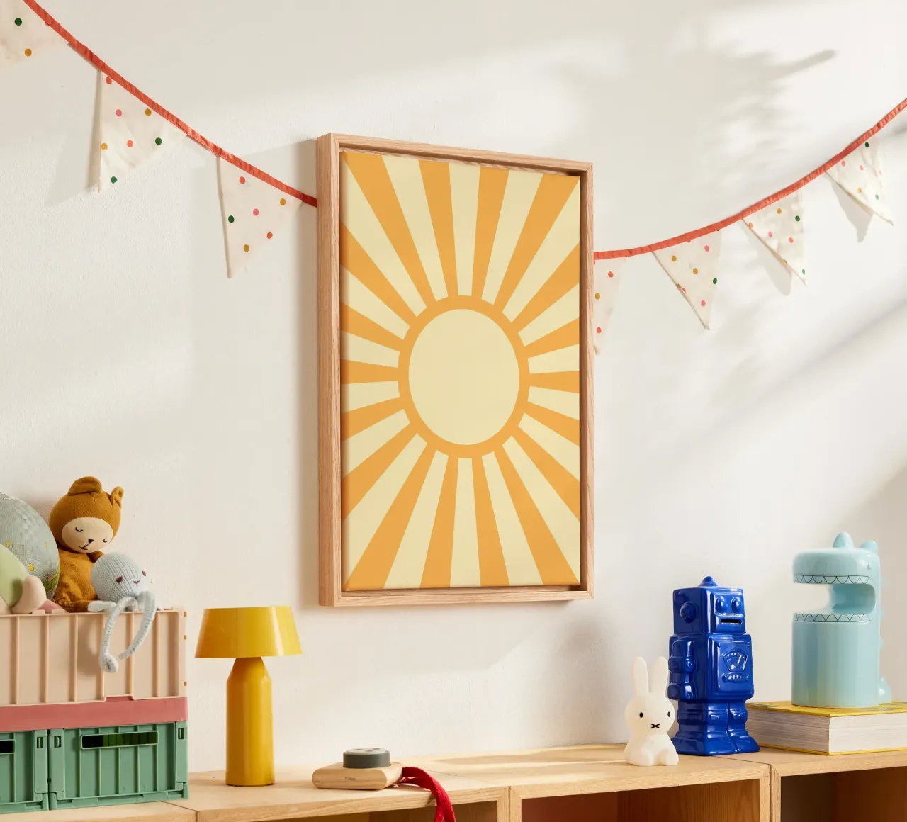 sunrays tela con Cornice a cassetta da lookingforsunrays