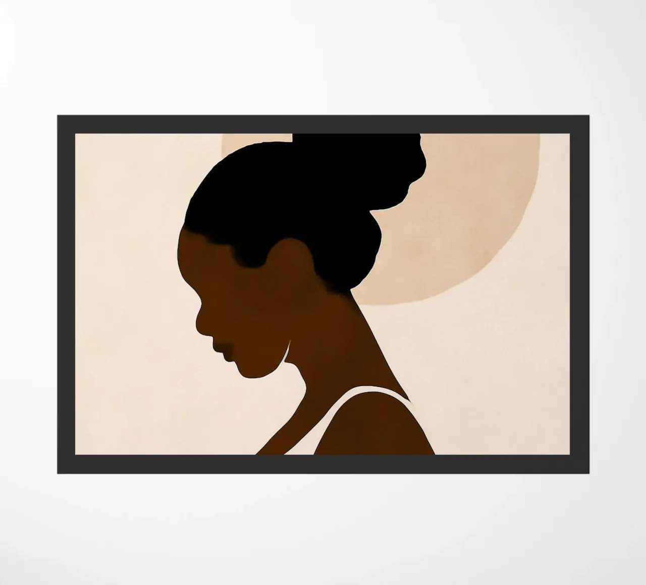 Afro aura doormat by Mathudace Créas