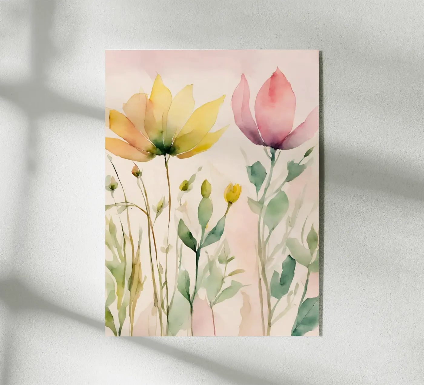 Wildblumen - Aquarell plexiglass da Ohkimiko