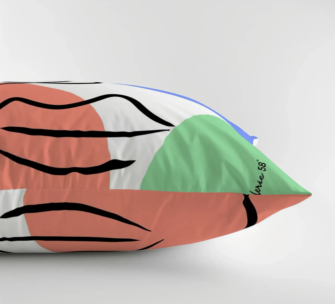 Soft Geometry cuscino da Mike Leymi