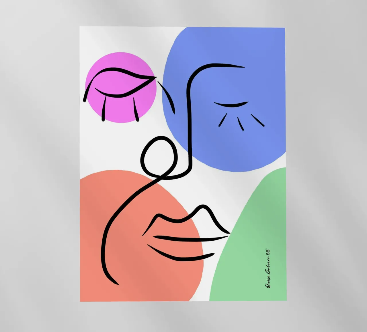 Soft Geometry backlit film by Mike Leymi