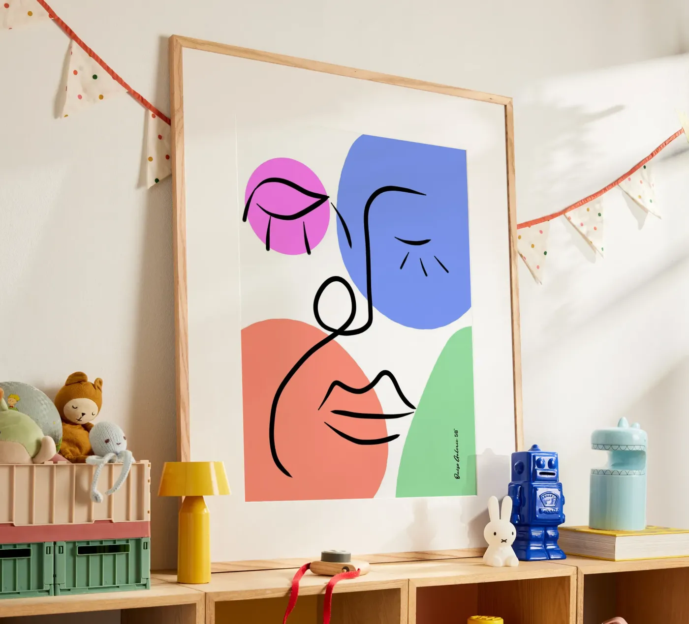 Soft Geometry poster da Mike Leymi