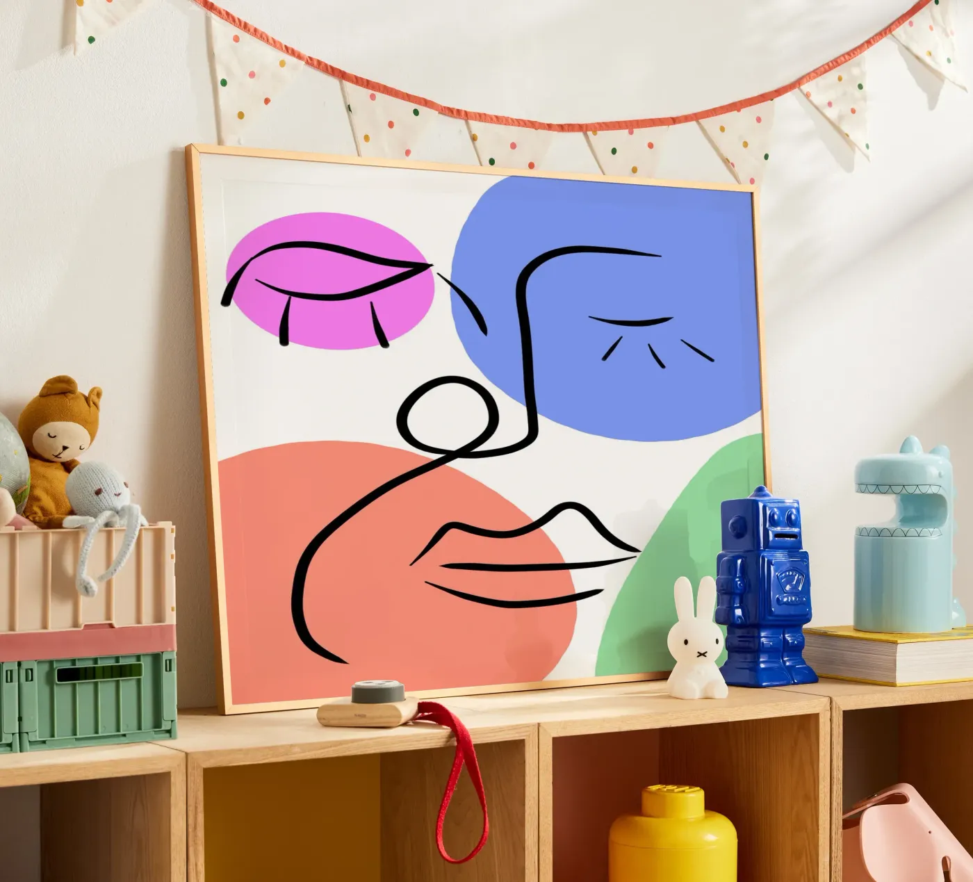 Soft Geometry poster da Mike Leymi